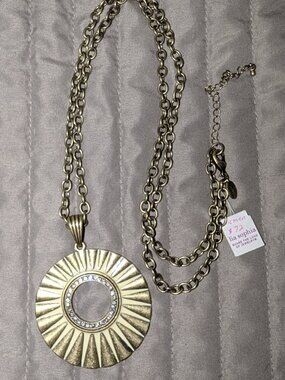 Lia Sophia Sunburst Necklace 6513